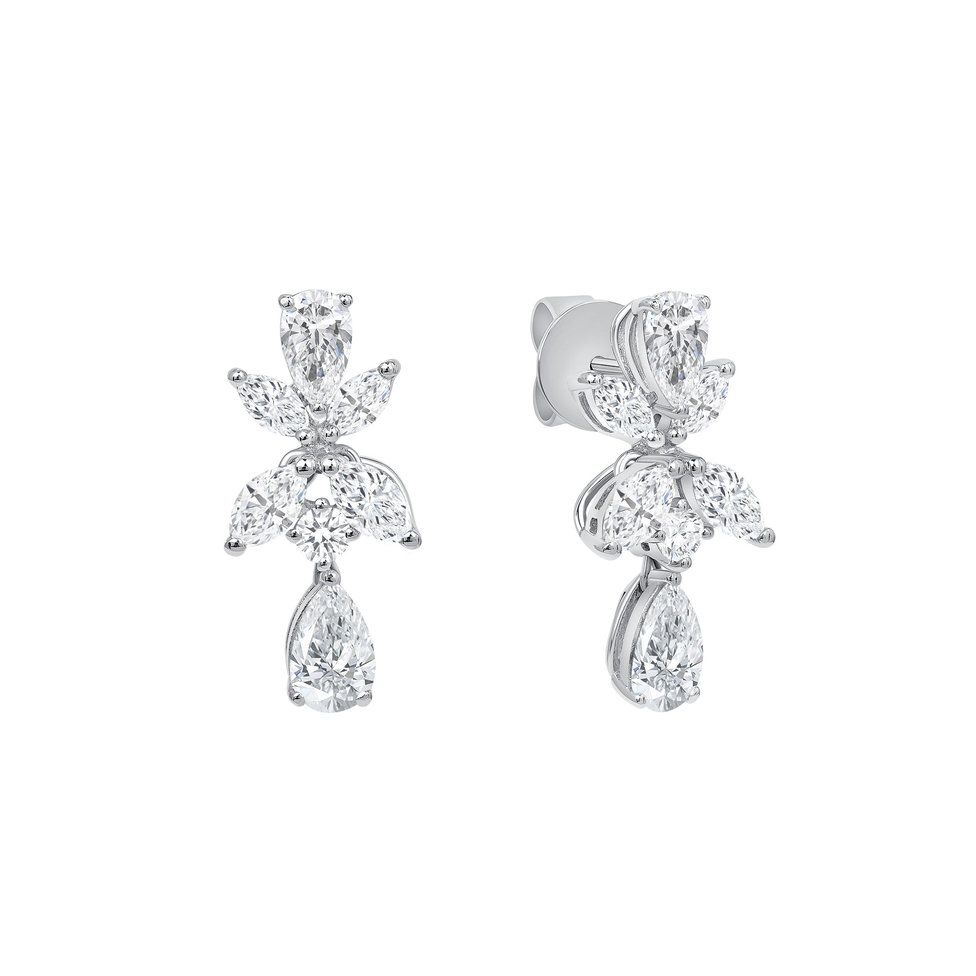 Earrings | Classic Diamond Drop Earrings Jewelry online Store ...