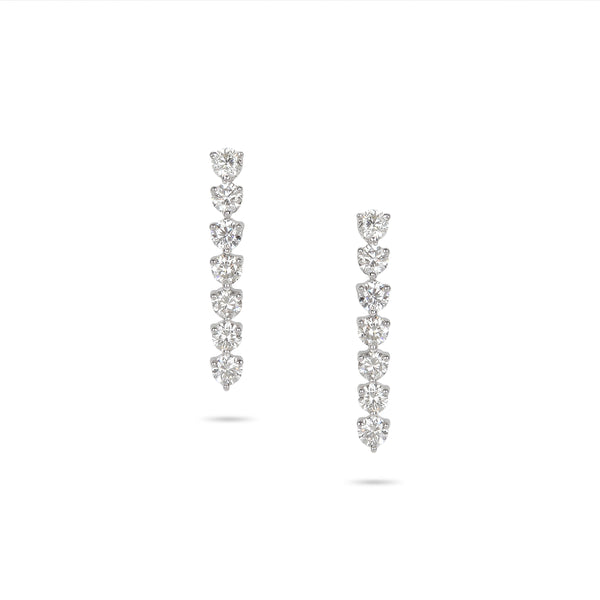 Diamond drop earrings on sale tiffany